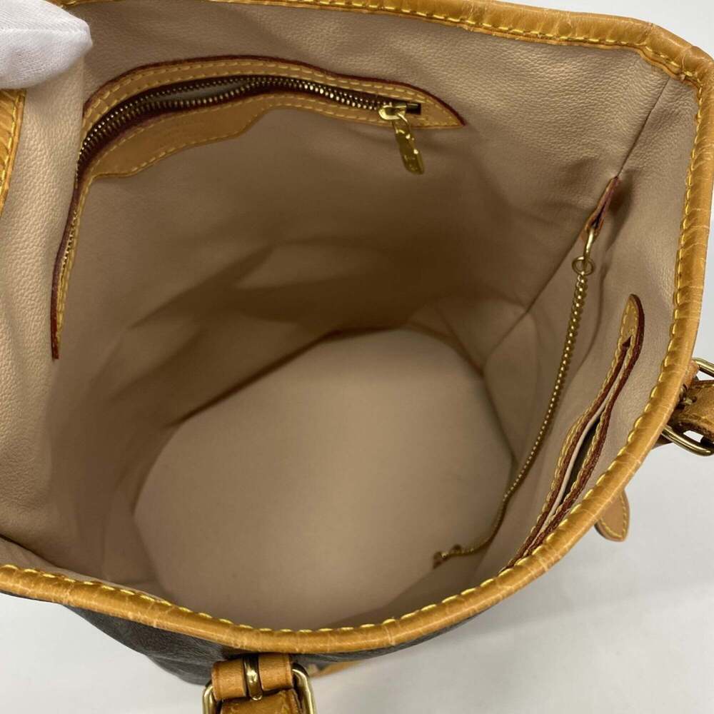 LOUIS VUITTON Authentic Brown Monogram Tote Bag - Picture 4 of 12